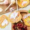 Tarjetas Decorativas de Paleta para el Festival de Medio Otoño para Estudiantes de Preescolar y Primaria, Tarjetas Universales de Caricatura para Dulces, Ritual de Celebración