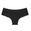Pantaletas Triángulo de Cintura Baja para Niñas Primavera 2026 con Refuerzo de Algodón y Encaje Floral, Ropa Interior Femenina para Todas las Estaciones