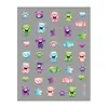 Redanco5D Repujado Ins Popular Dibujos Animados Pegatinas para Uñas Lindo Oso de Gelatina Pegatinas 3D para Uñas He1648