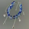 Popular Pulsera de Loto, Loto Auspicioso y Loto Deseoso, Pulsera de Estilo Nuevo para Amigos, Regalo para el Examen de Admisión a la Universidad