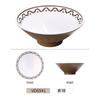Bol para Ramen de Melamina Estilo Chino Nuevo, Bol Estético para Sopa de Fideos, Bol Cónico de Pie Alto, Bol Comercial para Fideos con Carne, Bol para Fideos de Imitación Porcelana