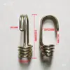 Gancho gancho en S gancho doble gancho para cincha gancho de camión gancho para cincha gancho de tensión gancho de fijación accesorios metálicos engrosados