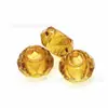 Cuentas de gabinete de cristal de imitación al por mayor 8*14 mm acrílico cuentas de agujero grande cuentas de cara tallada cuentas de agujero grande pulsera accesorios de joyería cuentas sueltas