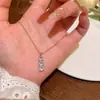 Collar de mariposa de plata de ley S925 de alta gama, regalo para mujer, estilo minimalista de nicho, lujo ligero, colgante único y de moda para celebridades de internet