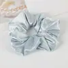 Goma para el Cabello tipo Almohada con Relleno de Algodón, Goma de Seda Satinada para Dormir, Goma para Moño, Accesorio para el Cabello