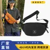 Bolso de Pecho para Hombre, Nuevo Bolso Cruzado de Combinación de Colores de Moda, Bolso Pequeño de Cintura para Teléfono Móvil, Bolso Pequeño de Hombro Deportivo para Viajero, Bolso de Cintura para Parejas