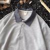 Polo de Solapa de Manga Corta para Hombre Camiseta de Verano Moderna Estilo Coreano Slim Moderna 2025 Nueva Camiseta Versátil Top