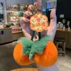 Nuevo Peluche de Durazno para Ganar tu Corazón, Llavero de Caqui, Colgante para Mochila de Mujer, Accesorio Pequeño, Llavero