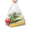 Bolsas de Plástico, Bolsas de Plástico de Grado Alimenticio, Bolsas de Tote Blancas Transparentes Desechables Convenientes, Bolsas de Plástico tipo Chaleco
