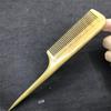 20-21cm Sandália Verde Sandália Verde Dentes Pente de Cauda Afiada Espessado Pente de Saúde Artesanato de Sandália de Madeira Pente de Cauda Afiada Classe B