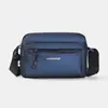 Bolso cruzado para hombre de nuevo estilo transfronterizo, Bolso de hombro impermeable de gran capacidad para viajes de negocios, Bolso para hombre simple y moderno