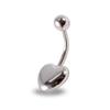Anillo de ombligo de acero inoxidable con forma de corazón, joyería para piercing en el ombligo, para Europa y Estados Unidos, fabricantes de Amazon