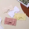 Comercio Exterior Transfronterizo Más Vendido Diadema Ancha de Nailon Suave y Transpirable para Bebé Accesorios para el Cabello Elásticos con Lazo para Niños Europeos y Americanos Venta al Por Mayor