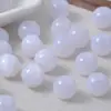 Cuentas redondas de gran agujero con degradado de tinta de imitación jade, chapado en oro, estilo antiguo, cuentas sueltas, accesorios para pulseras DIY hechos a mano
