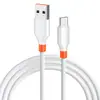 Cable de Datos de Silicona Suave Líquido Cable de Carga Súper Rápida Tipo-C Adecuado para Teléfonos Móviles Apple USB Huawei Cable de Carga Rápida 5A