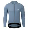 JEPOZRA roupas de ciclismo masculinas e femininas manga longa mountain bike bicicleta de estrada corrida secagem rápida top equipamento de bicicleta outono e inverno