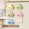 Clip de Sellado Magnético de Dibujos Animados Clip de Sellado con Temporizador de Fecha Adhesivo Decorativo para Refrigerador Clip de Sellado para Bolsa de Snacks Colorido Paquete de 5