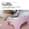 Tigela Dupla Cerâmica para Gatos, Tigela de Água com Proteção de Pescoço, Boca Inclinada Elevada, Tigela de Comida para Gatos, Tigela de Água, Tigela para Pets, Acessórios para Pets
