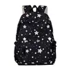 Mochila Escolar Estilo Coreano 2026 Verão Nicho Ins para Alunas do Ensino Fundamental, Ensino Médio, Alunos Universitários Estilo Floresta com Estampa de Estrelas