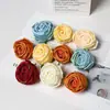Cabeza de Rosa de Princesa Rosa Simulada Boda Rosa DIY Flores Hechas a Mano Flores Falsas Flores Artificiales Mayorista Guirnalda Decorativa