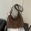 Bolso de Hombro de Moda para Viajar, Bolso Grande de Textura, Bolso para Mujer, Nuevo Bolso de Hombro para Viajar Otoño e Invierno, Bolso Cruzado Casual