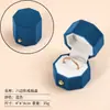 Caja de Joyería Hexagonal de Alta Gama con Tapa y Base Afelpada Caja de Empaque para Anillos y Colgantes Fabricante Multicolor En Stock Venta al por Mayor