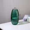 Daifa Bodhi Art Glass Vase Light Luxo Vintage Transparente Água-nutritiva Dragão Salgueiro Cavalo Bêbado Enfeites De Madeira Sala De Estar Pêndulo Decorativo