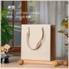Bolsa Tote para Chá, Cartão Branco Espessado, Saco de Embalagem para Chá Preto e Chá Verde, Portátil com Lata de Ferro, Saco de Lata de Papel, Embalagem Portátil