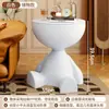 Pequeños Adornos para Mesa de Café, Mesa Auxiliar, Muebles Sencillos, Apto para Almacenamiento, Mesa de Café Pequeña para Sala de Estar, Mesa de Café de Plástico para Apartamentos Pequeños al por Mayor