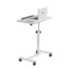 Mesa Auxiliar para Sofá, Mesita de Noche Móvil para Dormitorio, Mesa de Centro para Sala de Estar, Mesa Pequeña, Estante de Almacenamiento para Balcón, Mesa Elevable para Computadora