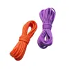 Nuevo Cordón de Colorido Núcleo Envuelto de 5 mm, Color Sólido, Paracord de Nylon Resistente al Desgaste, Correa Tejida a Mano para Colgante de Mochila DIY