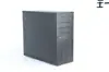 Oferta especial em produtos defeituosos em estoque: Gabinete de servidor torre workstation Ouman T6 com 6 baias de disco rígido de fácil troca