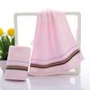 Toalla Jieliya 6638 lisa algodón puro suave satén fuerte absorbente toalla de regalo algodón mayoreo