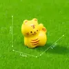 Miniaturas adoráveis de animais do zodíaco para criar micro-paisagens charmosas; Acessórios de decoração de jardim DIY e enfeites para pendurar