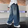 Ropa para Niños Niños Ropa de Otoño Pantalones 2026 Nuevo Estilo Primavera y Otoño Niños Medianos y Grandes Pantalones Frescos de Mezclilla Otoño Niños Pantalones Largos