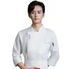 Ropa de Trabajo de Chef Otoño e Invierno Manga Larga Restaurante Hotel Cocina Ropa de Trabajo de Cocina Ropa de Chef