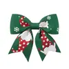 Acessórios de Cabelo Personalizados para Meninas de Natal Transfronteiriços Tecido Estampado Alce Acessórios de Festa Princesa Grampo de Cabelo Grampo de Cabelo 4791