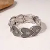 Pulseira de Flor Europeia e Americana Cruzada Elástica Alta Temperamento Personalizada Joia de Luxo Leve de Alta Qualidade Atacado