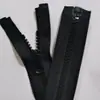 No.5 70cm cremallera de resina de cola abierta dientes grandes ropa top prendas abrigo abrigo cremallera de dientes de goma