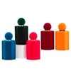 Frasco de Perfume Revestido de Veludo com Tampa de Liga de Zinco, Frasco de Perfume de Grande Capacidade 100ml com Tampa de Metal, Tampa de Perfume Revestida de Veludo
