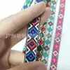 Gran Cantidad en Stock 1.3cm Cinta Jacquard para Ropa Sombrero Accesorios DIY Cuadros Brillantes de Diamantes Correa Jacquard