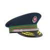 Gorras Uniformes Profesionales Directamente de Fábrica, Sombreros Negros de Ala Ancha para Servicio Ferroviario, Insignias Bordadas Personalizadas