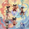 Nezha 2: O Menino Demônio Que Agita o Mar Desenho Animado Anime Corrente de Celular de Alta Qualidade Nezha Ao Bing Pingente Plano para Mochila