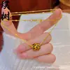 Anel Estampado de Leopardo Cravejado com Diamantes Banhado a Ouro, Colar, Pulseira, Brincos Modernos de Luxo Leve de Alta Qualidade para Mulheres, Conjunto de Joias Versátil de Quatro Peças Atacado