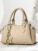 Bolsa de Mão Bolsa 2025 Nova Moda Bolsa de Ombro Transversal Prática Multicamadas Grande Capacidade Bolsa de Mãe Tendência Comércio Exterior