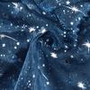 Popular Transfronterizo 1 Pieza (150X50Cm) Estampado en Caliente Cielo Estrellado Plateado Malla de Tul Ultra-Densa Hecho a Mano DIY Decoración de Fiesta