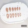 24 PIEZAS Colección de Arte para Uñas Bestseller Transfronterizo Navidad Halloween Flor Uñas Portátiles Ojo de Gato Halloween Piezas de Uñas Portátiles