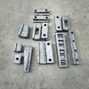 Espaciador de Vía Hierro 43kg, Espaciador de Cabeza de Riel Hierro, Espaciador de Hierro Fundido de Cuatro Agujeros para Base de Riel, Accesorios para Ferrocarriles Industriales y Mineros