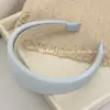 Faixa de cabeça de esponja acetinada doce cor creme estilo coreano coroa alta qualidade faixa de cabelo presilha para cabelo da testa presilha de cabelo para lavar o rosto acessório de cabelo