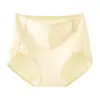 Novedad 2025 Calzones de Algodón Puro de Cintura Alta Sin Costuras para Mujer, Transpirables, Antibacterianos, Control de Abdomen, Levanta Glúteos, Refuerzo Extendido